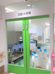 感染観察病棟入口