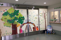 静岡県立こども病院 手術室入口