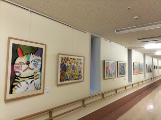 令和7年2～4月病院美術館開催