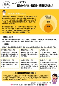 炭水化物、糖質、糖類の違いって何?