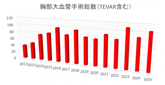 胸部大動脈手術数